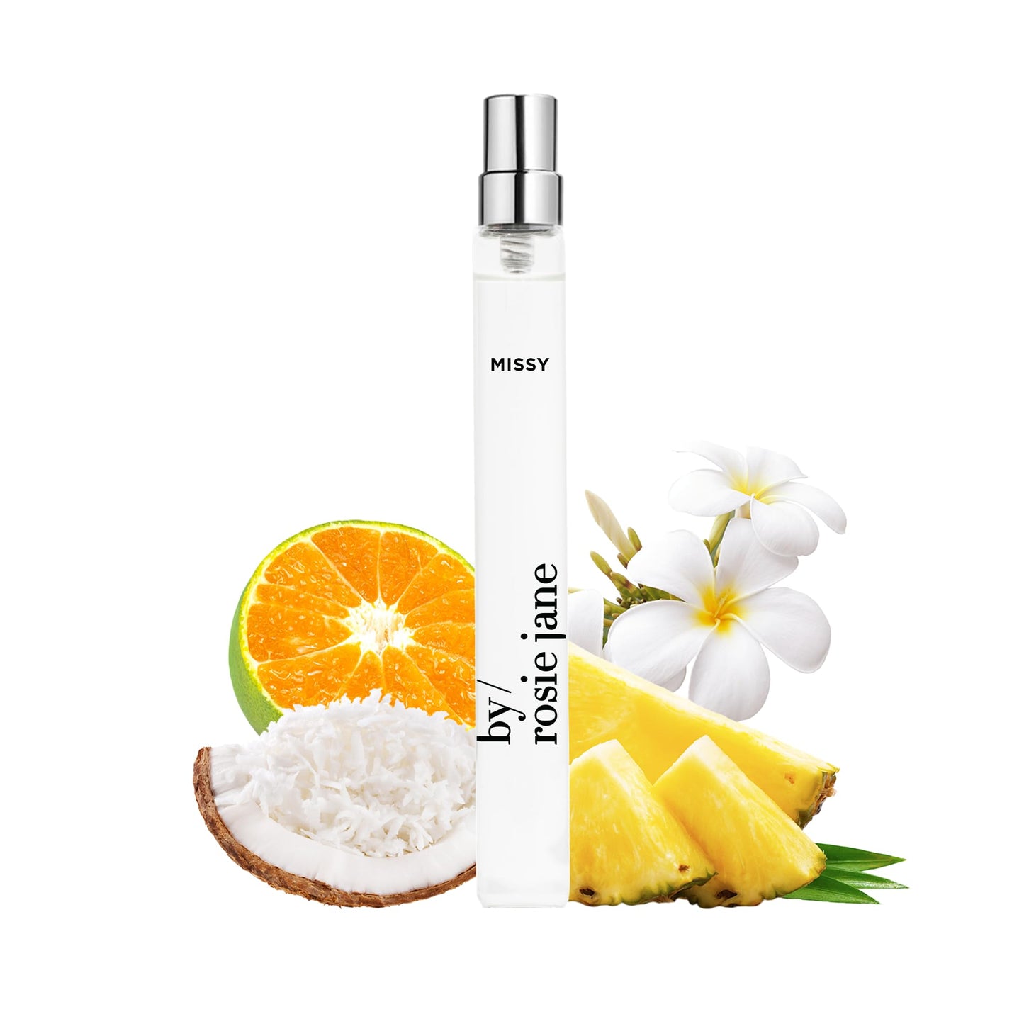 Hot By Rosie Jane Travel Perfume Spray (Rosie) - Clean Perfume for Women - Non-Toxic Body Mist with Notes of White Musk & Sweet Rose - Paraben, Sulfate & Phthalate Free (10ml)