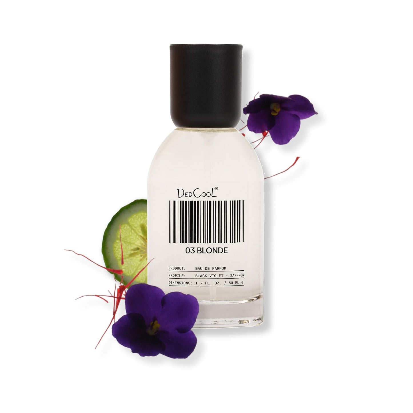 Hot DedCool, Eau de Parfum, Xtra Milk, Clean Unisex Fragrance, 1.7 fl oz | Bergamot, white musk & amber notes, non-toxic & vegan