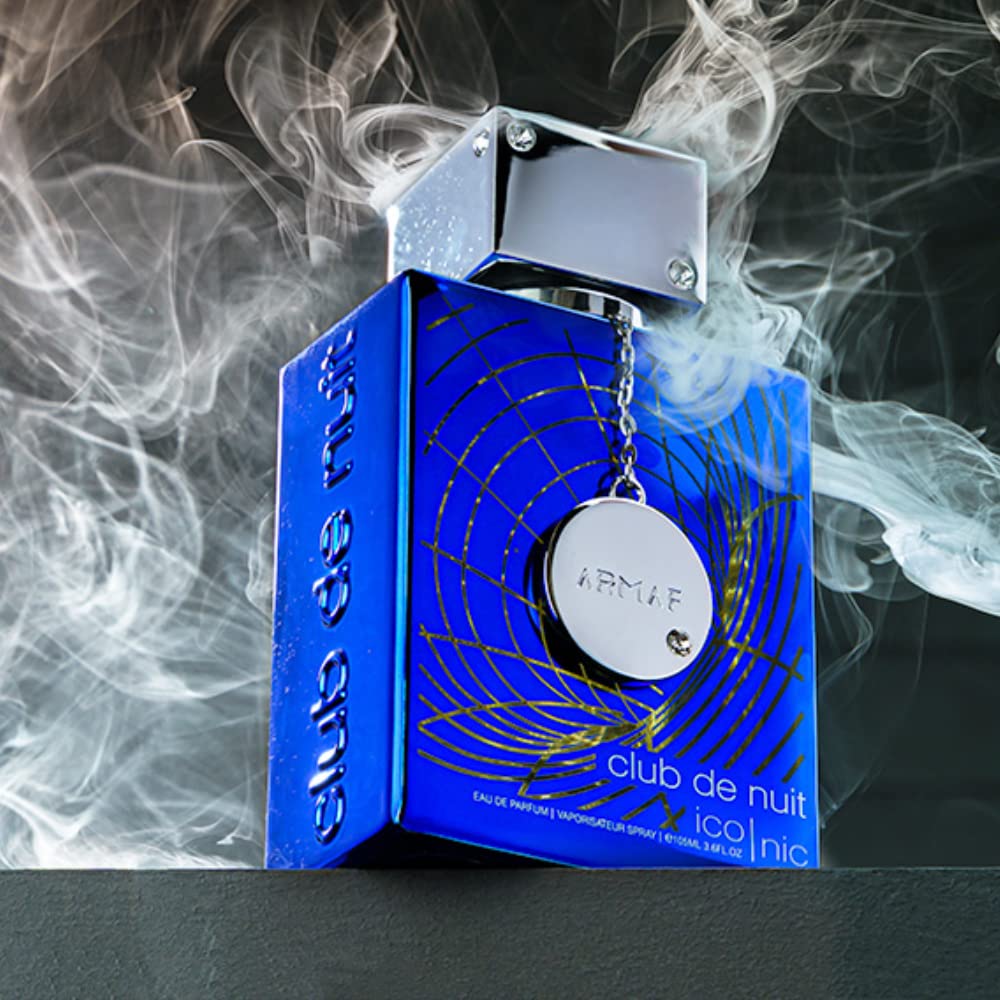 Hot Armaf Club de Nuit Blue Iconic for Men Eau de Parfum Spray, 3.6 Ounce