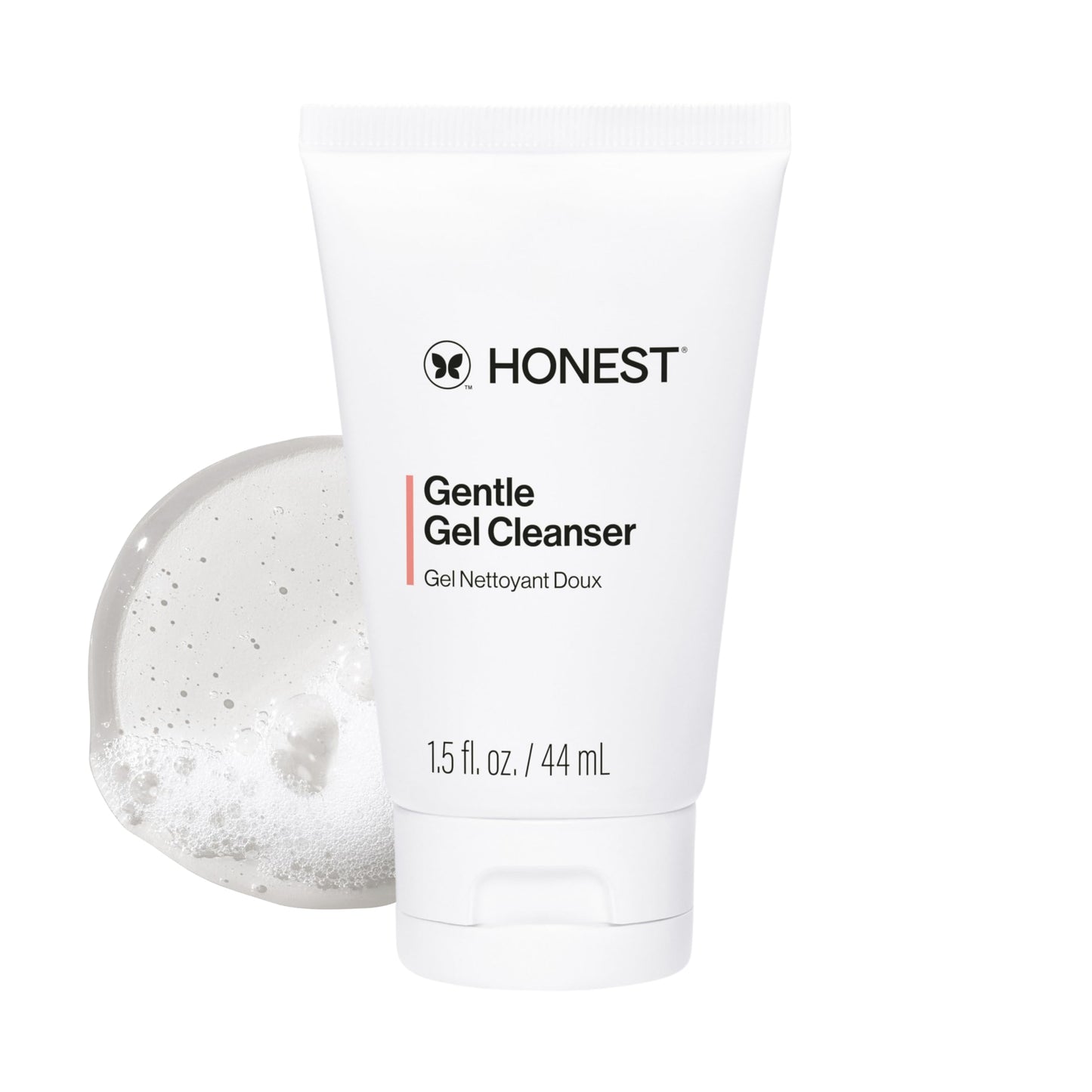 HotHonest Beauty Gentle Gel Daily Face Cleanser, Calms, Refreshes, Hydrates, Vegan Safe for Sensitive Skin, 5 fl oz