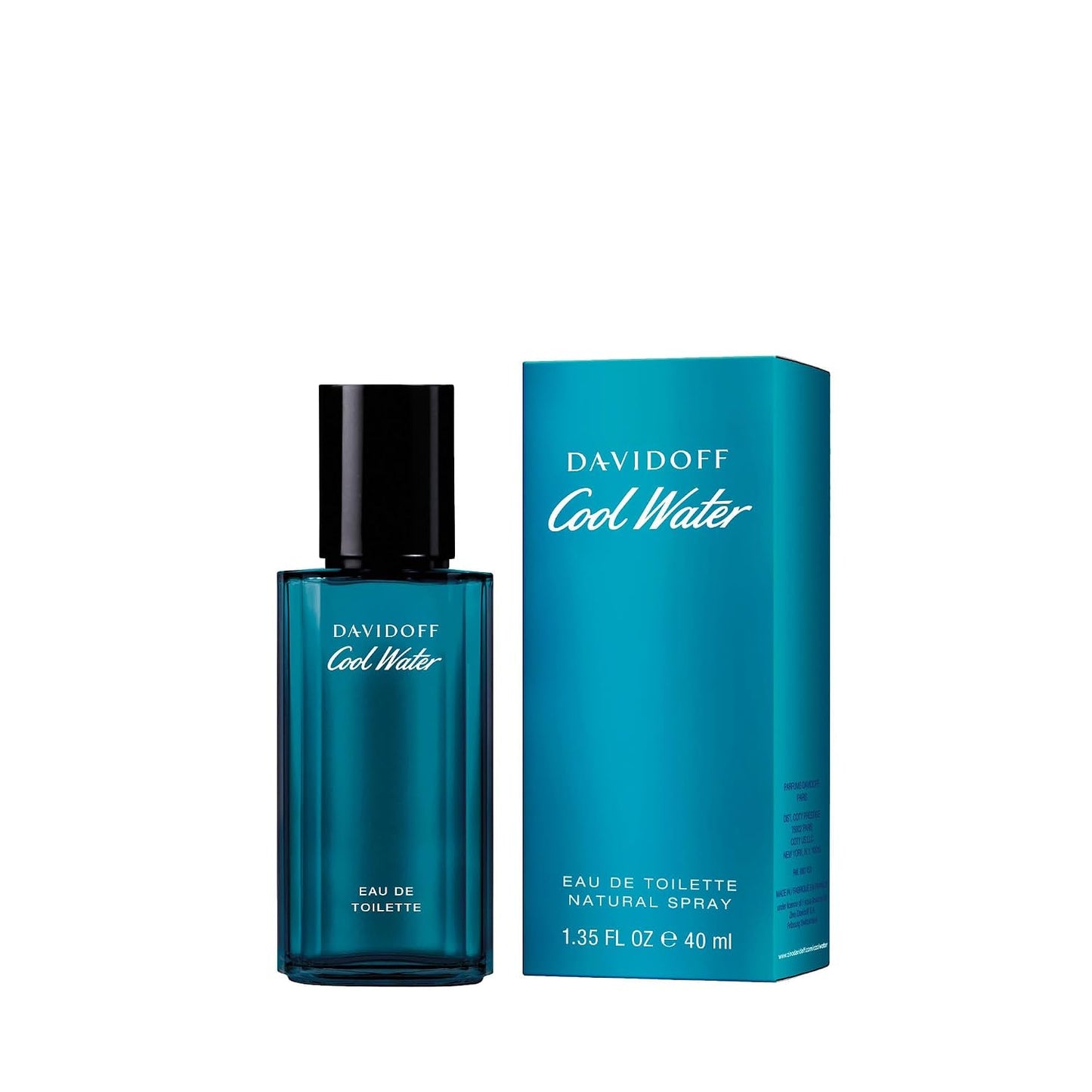 Hot Davidoff Cool Water Eau de Toilette – Aromatic Men's Cologne – With Notes of Coriander, Mint, Lavender & Amber – Long Lasting Fragrance