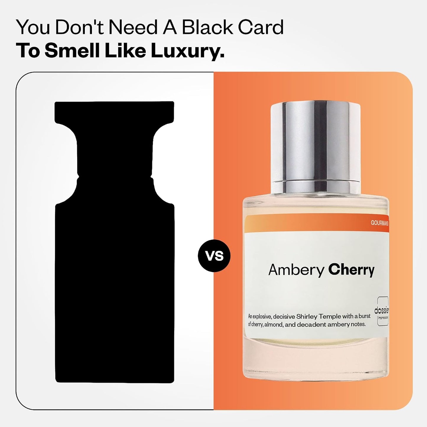 Hot Dossier - Ambery Cherry - Eau de Parfum - Inspired by Lost Cherry - Long-Lasting Fragrance - Unisex - 1.7 fl oz (50ml)