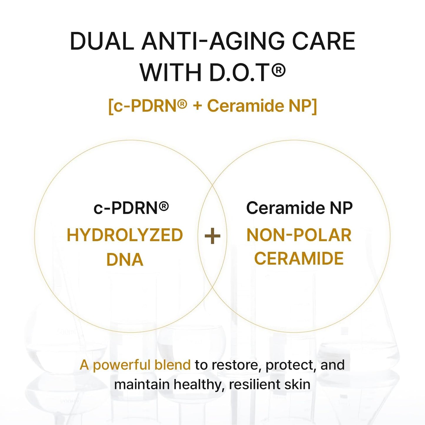 HotREJURAN® Dual Effect Ampoule, DOT DUAL c-PDRN® - Salmon DNA Face Serum for Deep Rejuvenation, Wrinkle Care, Firming, Skin Elasticity with Visible Anti-Aging Results. Korean Skincare (1.01 fl oz)