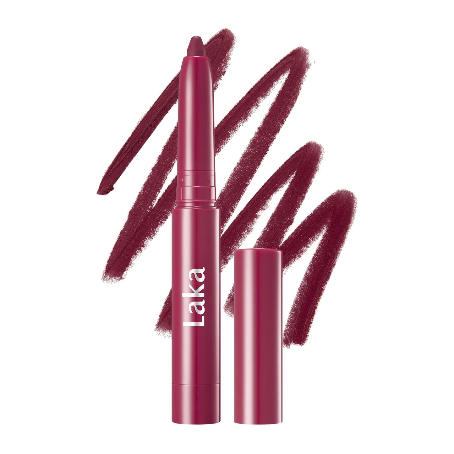 HotLaka Lip Liner - Smooth & Blendable Soft Matte Lip Contour Pencil for Shaping & Overlining Lips | Waterproof Formula, Oil-Cleanse Off, Long-Lasting Wear | #02 Suede Pink (Cool Nude Pink)