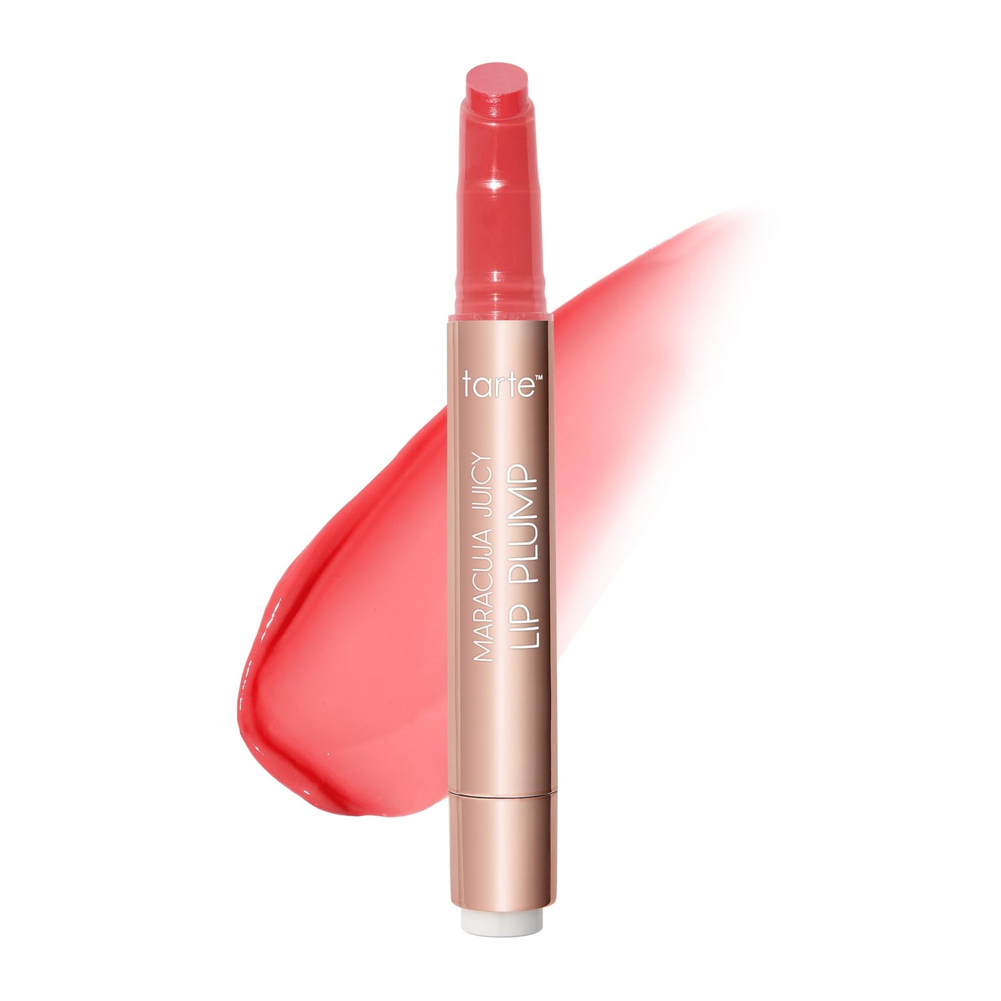 Hottarte maracuja juicy lip plump – Hydrating & Volumizing Lip Plumper Gloss Balm with Nourishing Hyaluronic Acid & Vitamin E, Plumps & Moisturizes, Vegan & Cruelty-Free