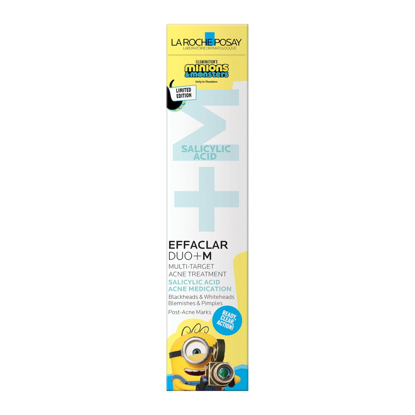 HotLa Roche-Posay Effaclar Salicylic Acid Acne Treatment For Face, Mattifying Acne Gel Cream Spot Treatment for Blackheads, Whiteheads & Pores, Prevents New Pimples, Non-Greasy, Sensitive Skin Safe