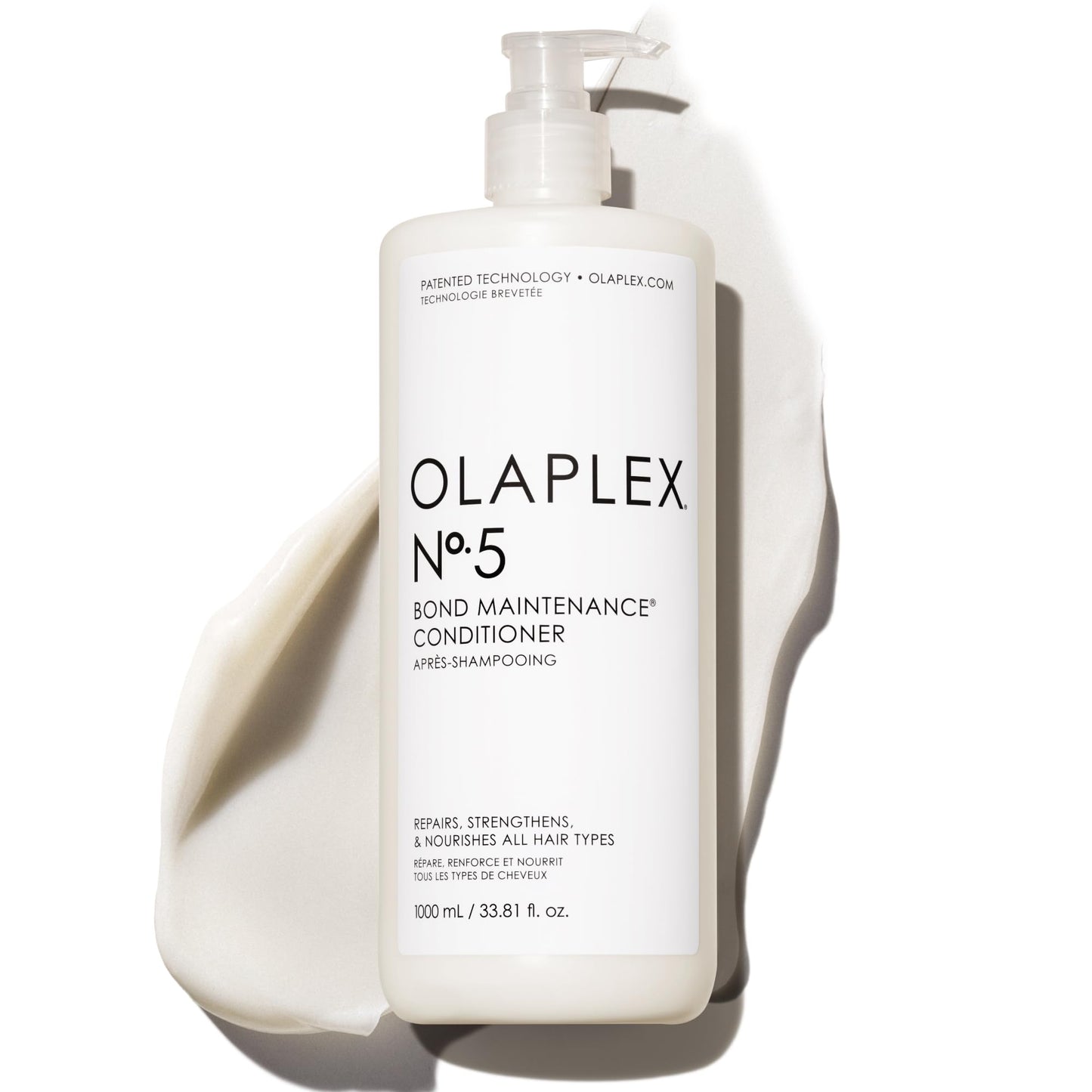 HotOlaplex N°.5 Bond Maintenance™ Hair Strengthening Conditioner: Repairs Damage & Defend Against Future Breakage | Reduce Frizz | For Coily, Curly, Straight, and Wavy