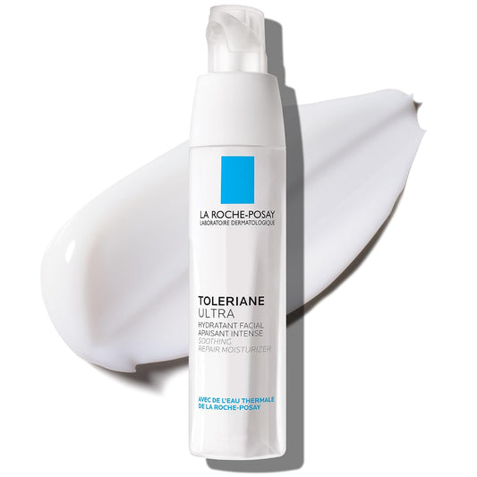 HotLa Roche-Posay Toleriane Dermallergo Ultra Soothing Repair Face Moisturizer for Sensitive Skin, Gentle Moisturizing Face Cream for Dry Skin, Packaging May Vary, Formerly Toleriane Ultra