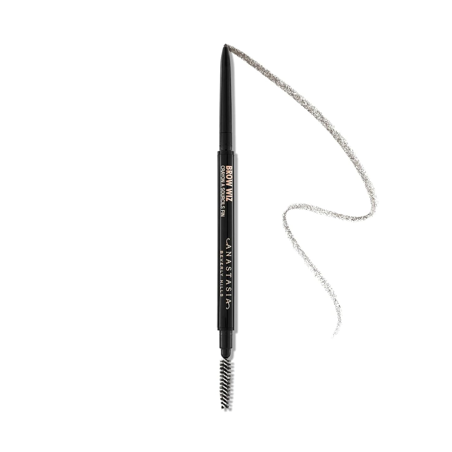 HotAnastasia Beverly Hills Brow Wiz - Ultra-Slim Retractable Eyebrow Pencil for Hair-Like Strokes, Natural Precision Definition, Longwear Waterproof Smudge-Proof for Filling & Shaping Brows