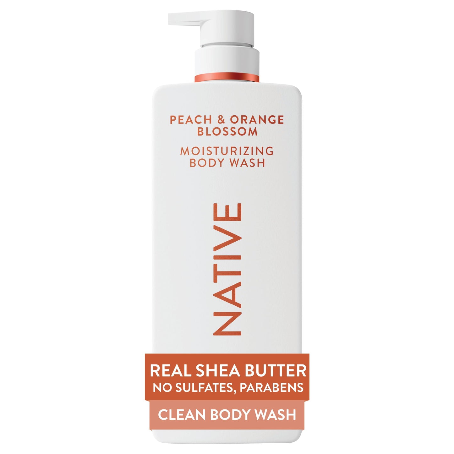 HotNative Moisturizing Body Wash, Clean & Gentle 24-Hour Hydration with Shea Butter, for Sensitive & Dry Skin, for Women & Men, Sulfate-free, Paraben-free, Pineapple & Coconut Milk, 22 fl oz