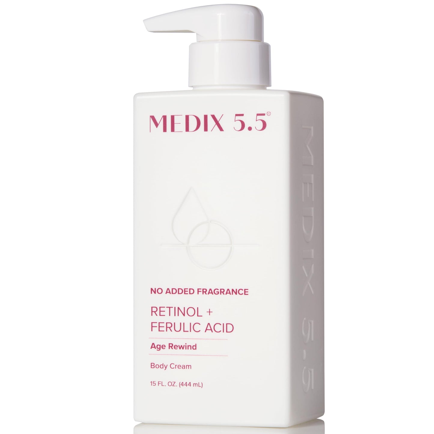HotMedix 5.5 Retinol Body Lotion Firming Moisturizer | Crepey Skincare Treatment | Retinol Body Cream | Anti Aging Firming Cream For Women Targets Look Of Crepe Skin, Wrinkles, & Sagging Skin, 15 Fl Oz