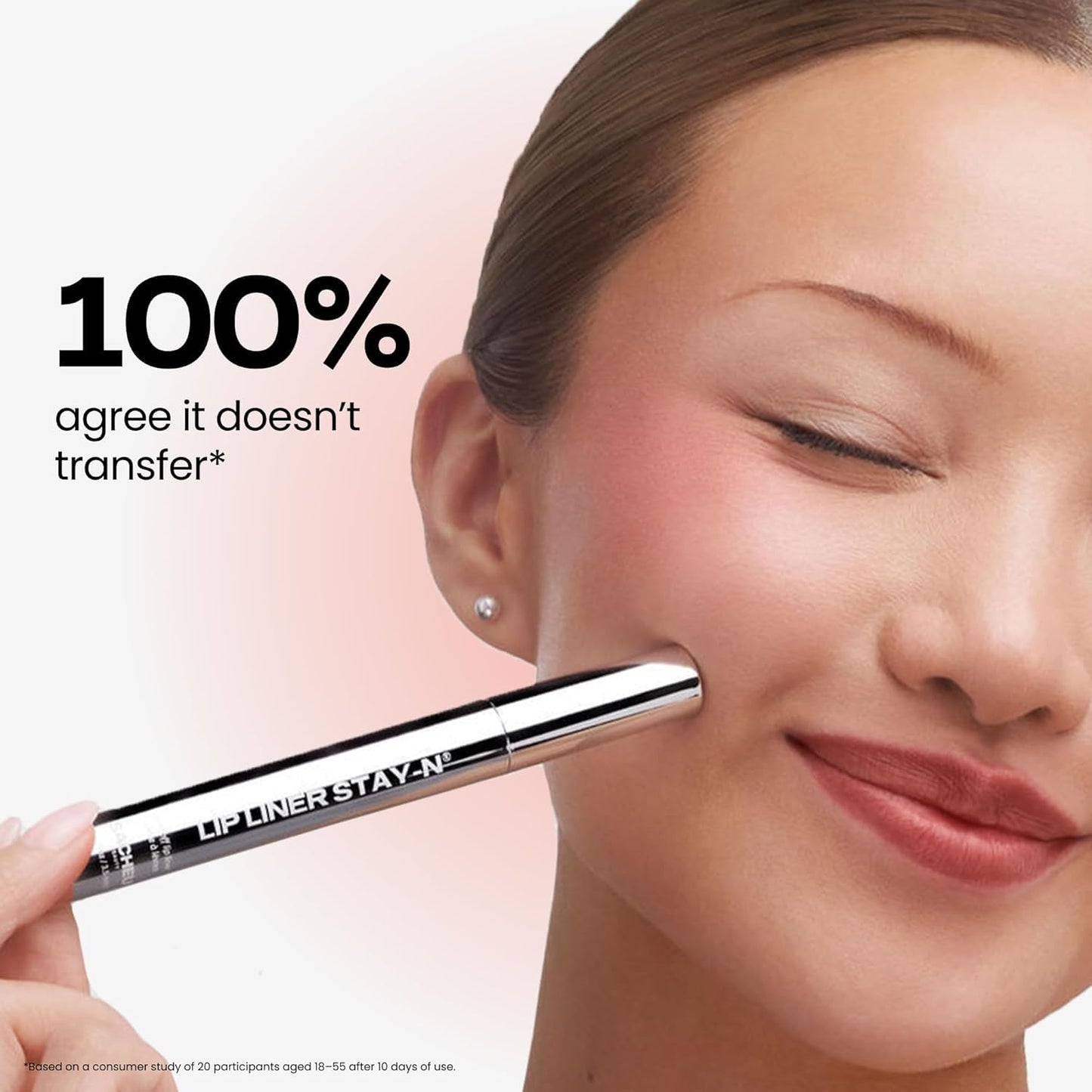 HotSacheu Lip Liner STAY-N Peel Off Lip Stain — Long Lasting Waterproof Lip Tint with Hyaluronic Acid & Vitamin E — Transfer Proof Matte Finish (MUAH-VE)