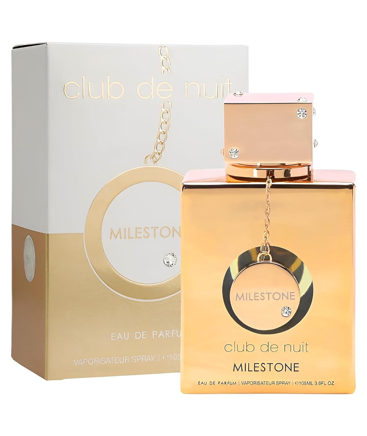 Hot Armaf Club De Nuit Milestone for Unisex Eau de Parfum Spray, 3.6 Ounce