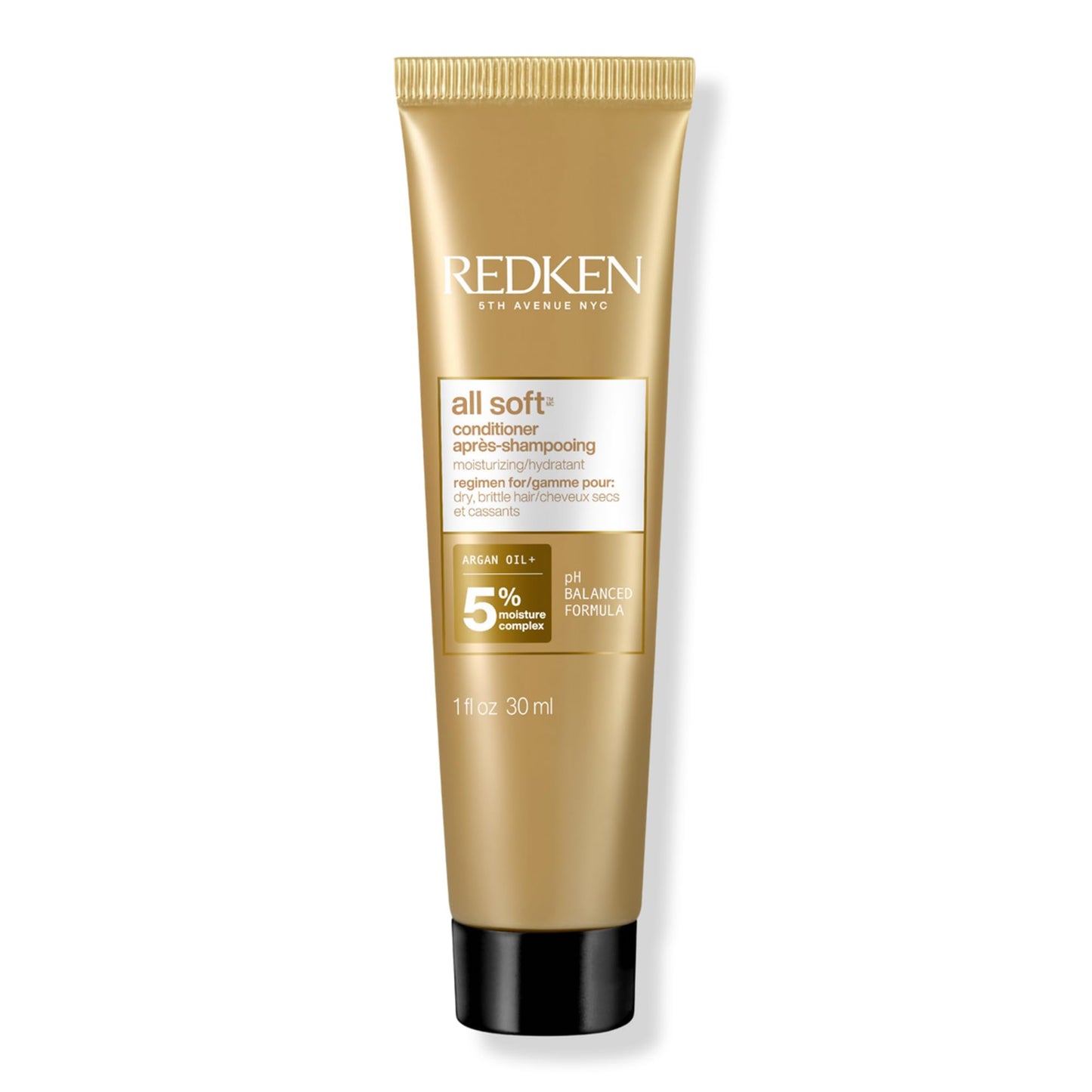 HotRedken All Soft Conditioner - Moisturizes & Hydrates Dry, Brittle Hair, Softens, Smooths & Adds Hair Shine, Conditioner & Detangler
