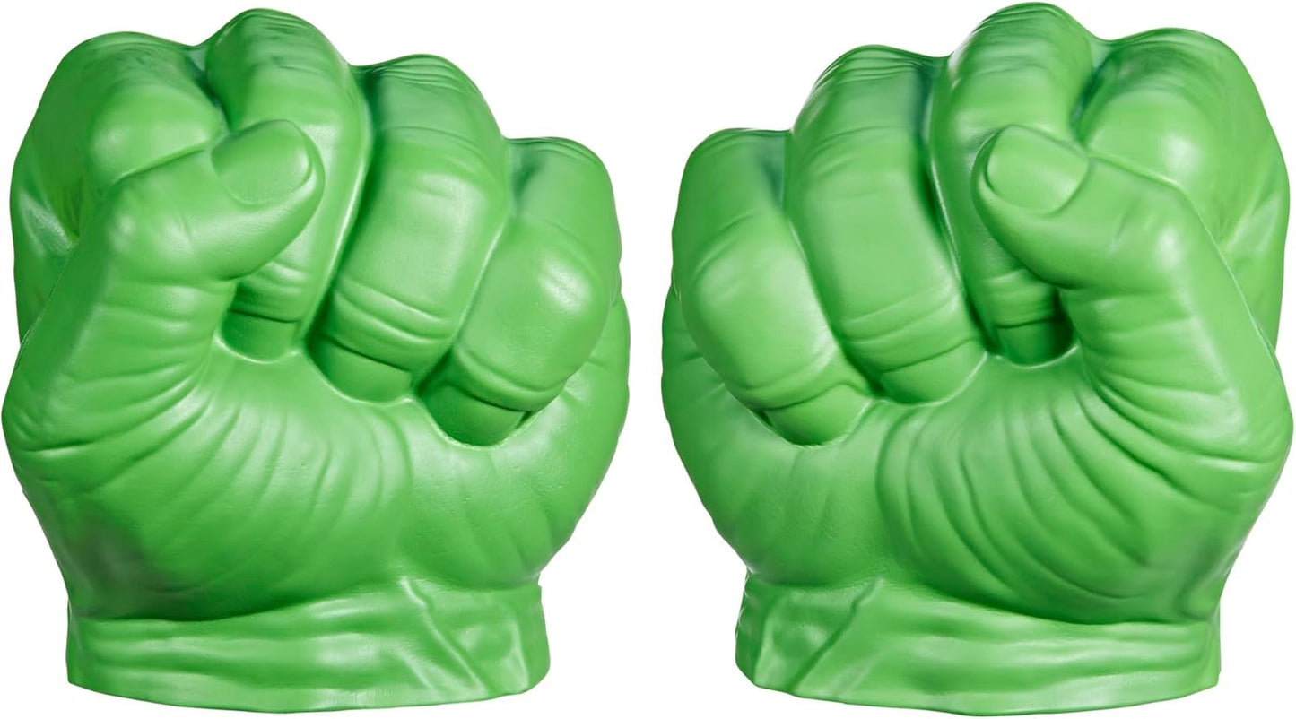 Hot Marvel Hulk Gamma Smash Fists, Soft Foam Role Play Toy, Avengers Super Hero Toys for Kids Ages 5 and Up