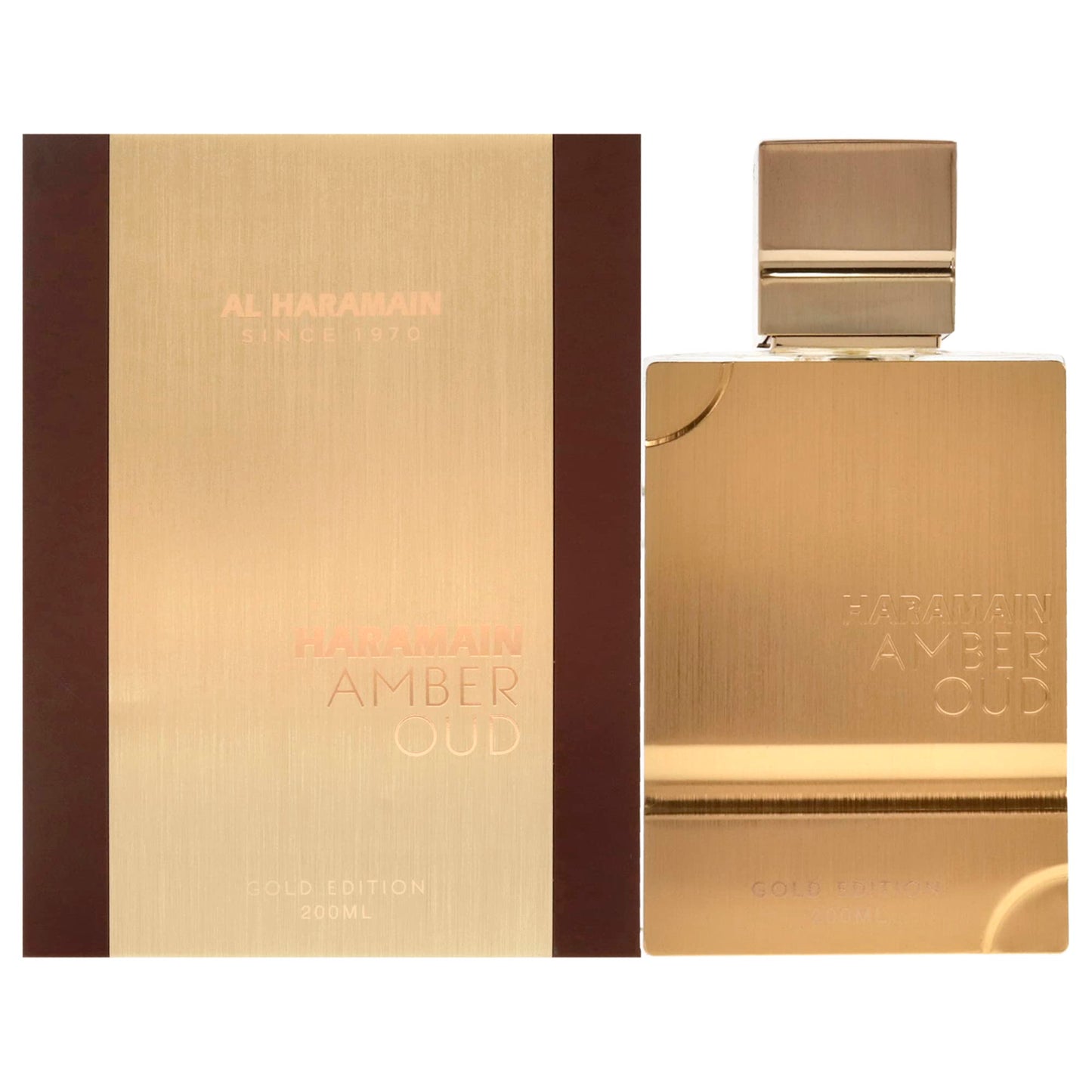 Hot Al Haramain Amber Oud Gold Edition Eau De Parfum Spray 60ml + ATOMIZER – Unisex Perfume Arabian Perfumes for Women & Men – Long-Lasting Sweet Fragrance Arabic Cologne – Men & Women's Gift (2 oz.)