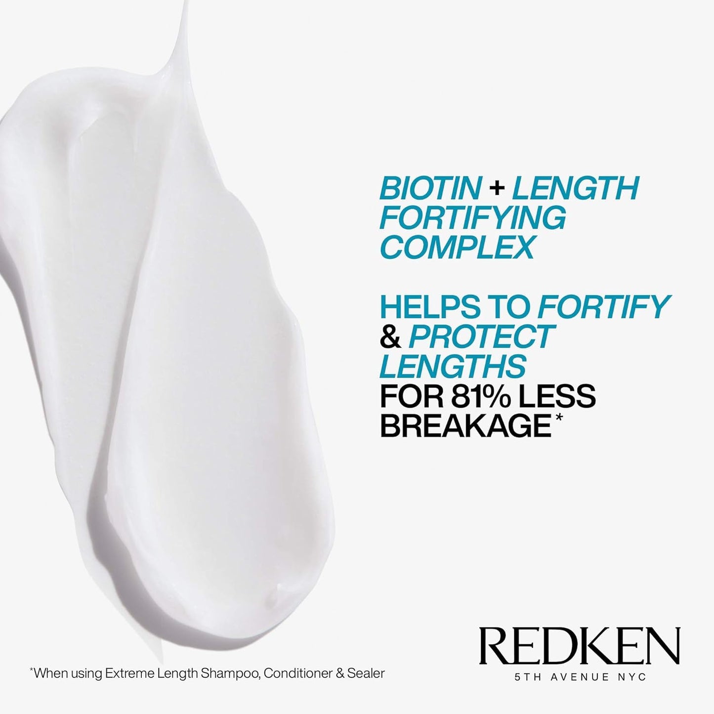 HotRedken Extreme Length Biotin Conditioner For Longer Hair – Promotes Healthy Hair Growth, Strengthens & Detangles Damaged Hair, Infused With Biotin & Castor Oil