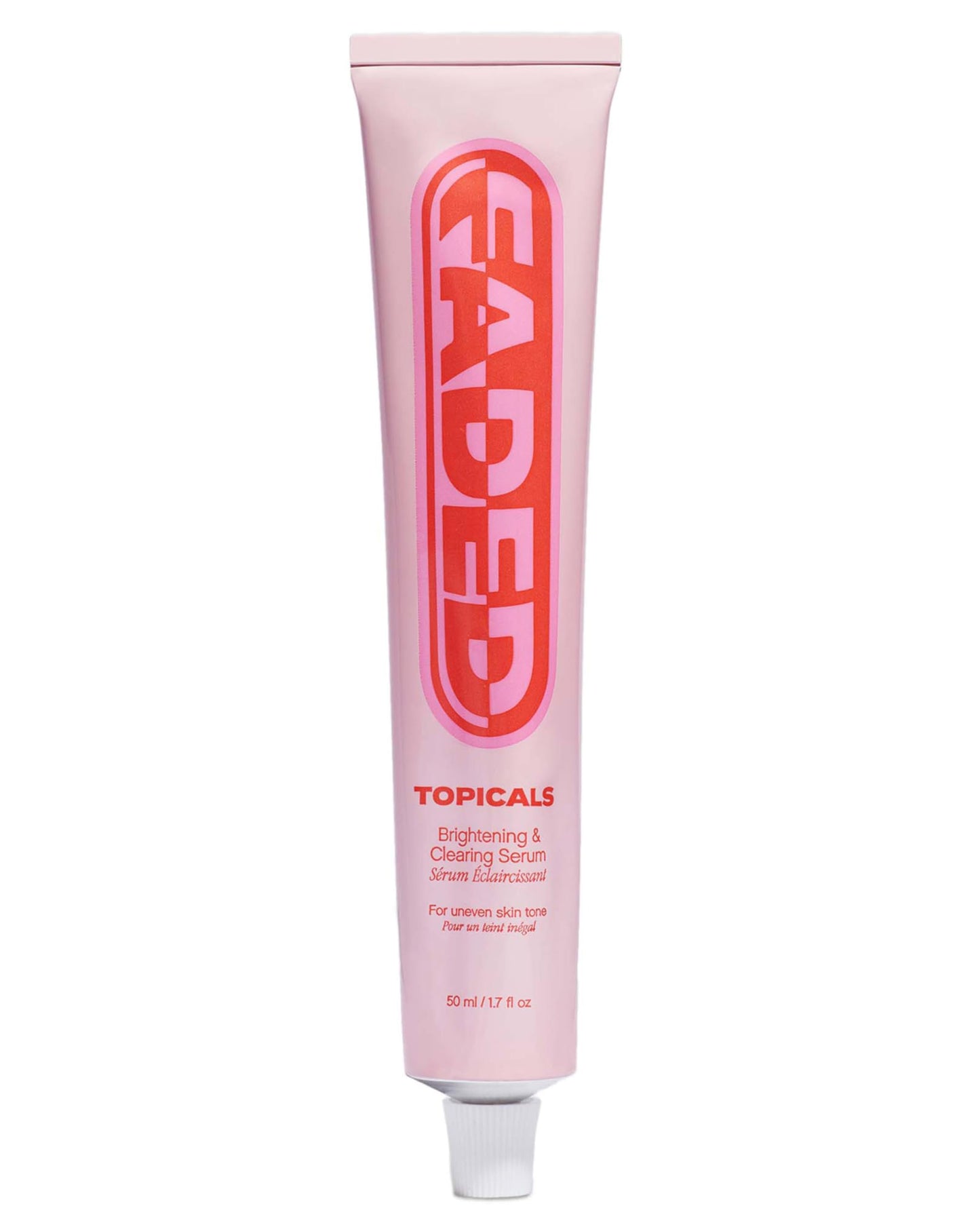HotTopicals, Faded Brightening Serum, Reduces Discoloration, 0.5 Fl Oz | Clears Post-Blemish Marks, Scars & Spots, Kojic Acid & Niacinamide, Dermatologist-Tested, Vegan