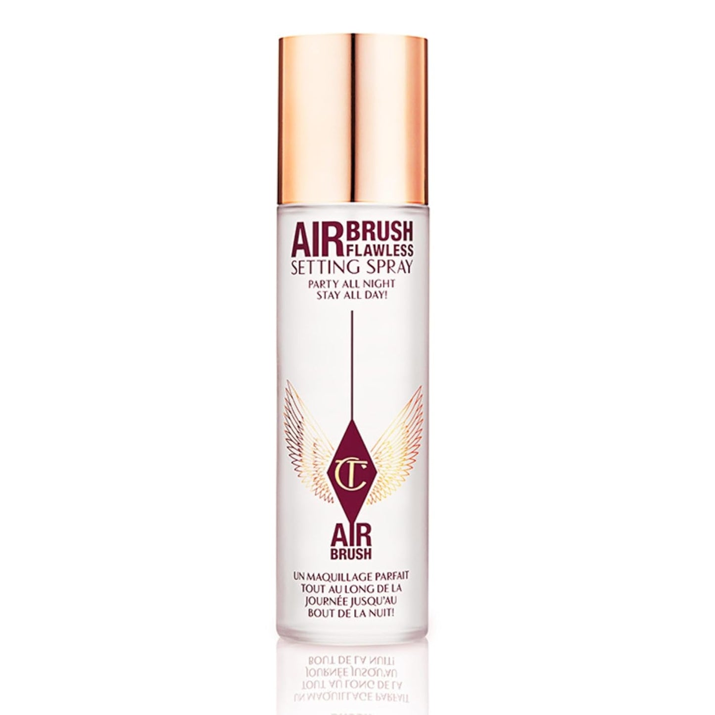 HotCharlotte Tilbury Airbrush Flawless Setting Spray - Ultra-Fine Hydrating Mist to Prime & Set Makeup Up to 16Hr – Soothes and Blurs Skin, Waterproof, Wedding Makeup