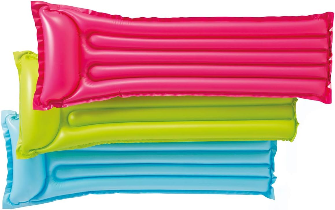 Hot Set of 2 Intex MAT Relax-a-mat Float Water Swim Pool Lake Raft Tube Flotation