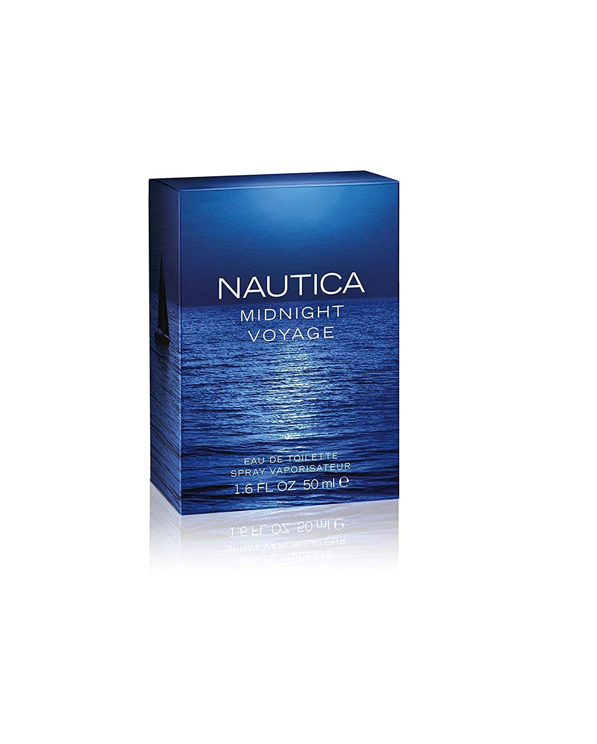 Hot Nautica Midnight Voyage Eau de Toilette for Men, 1.6 Fl Oz