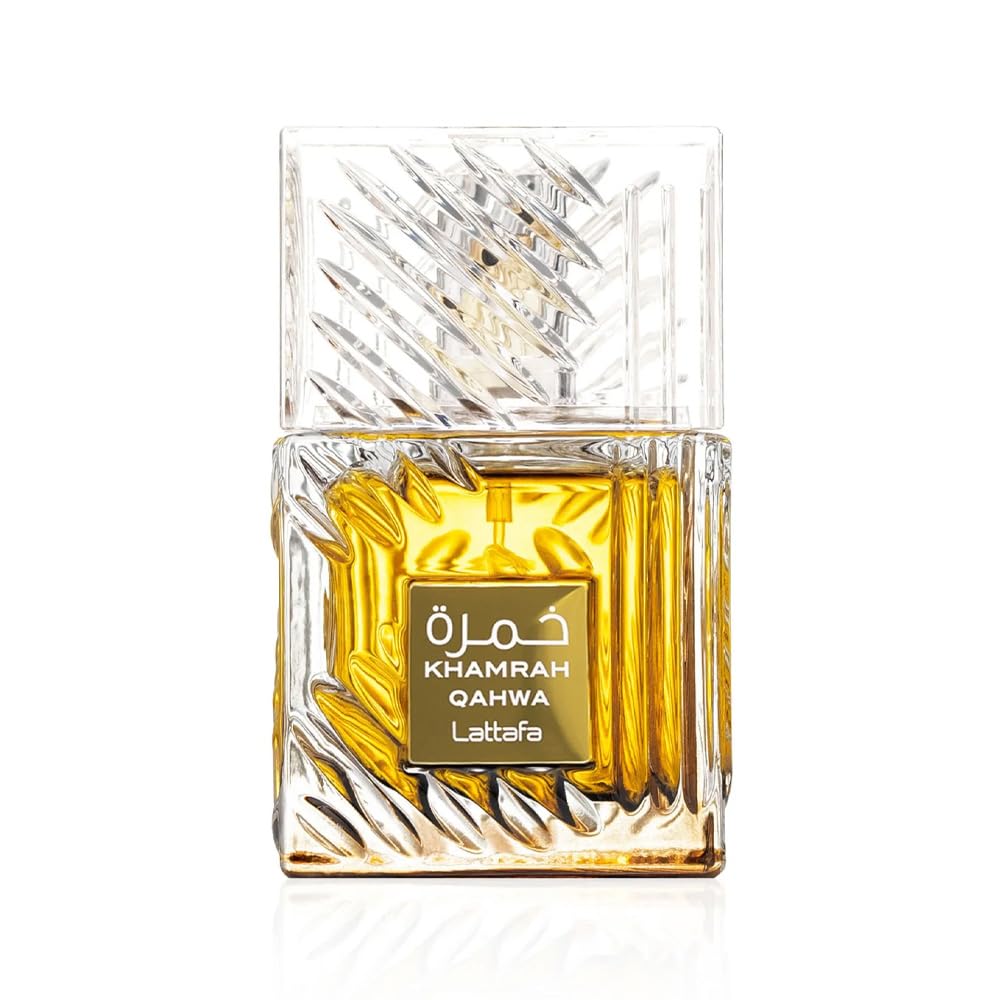 Hot Lattafa Khamrah Qahwa - Vanilla, Warm Spicy, Cinnamon, Sweet - Eau de Parfum Long-Lasting Fragrance for Unisex, 3.40 Ounce / 100 ml