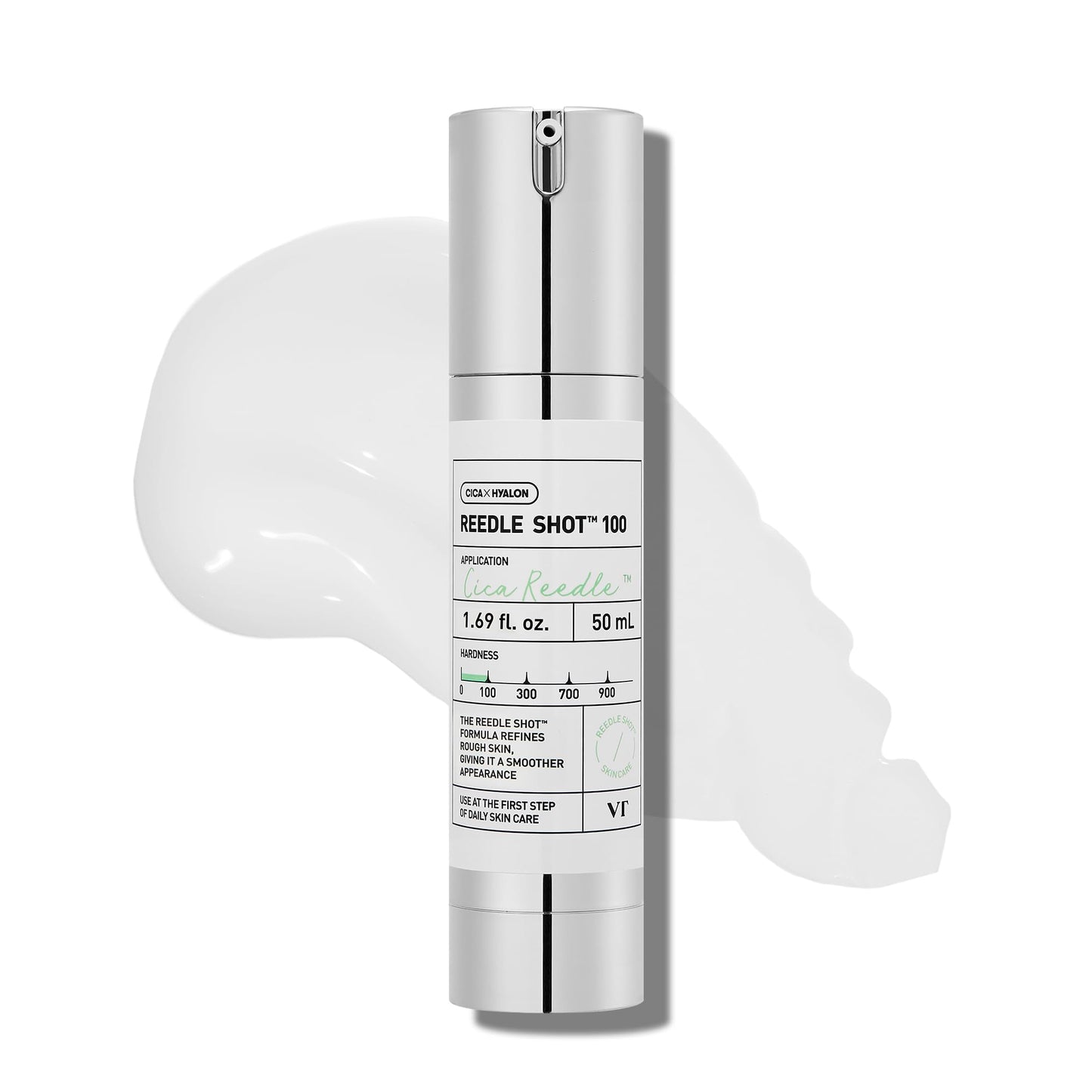 HotVT COSMETICS CICA Reedle Shot 100, Spicule Microneedling Serum for Pore Care & Exfoliation, Exosome, Centella Asiatica for Glass Skin, Skin Texture, Korean Liquid Skin Booster (1.69 Fl Oz / 50ml)
