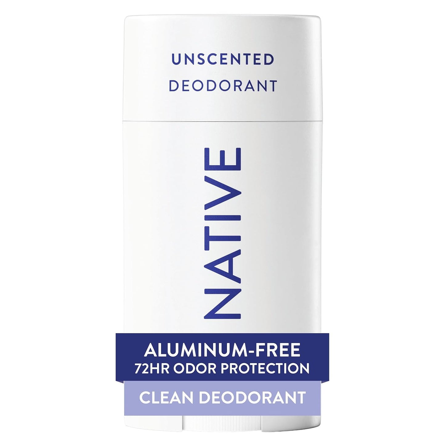 HotNative Deodorant Contains Naturally Derived Ingredients, 72 Hour Odor Control, Deodorant for Women and Men, Aluminum Free, Unscented 2.65oz