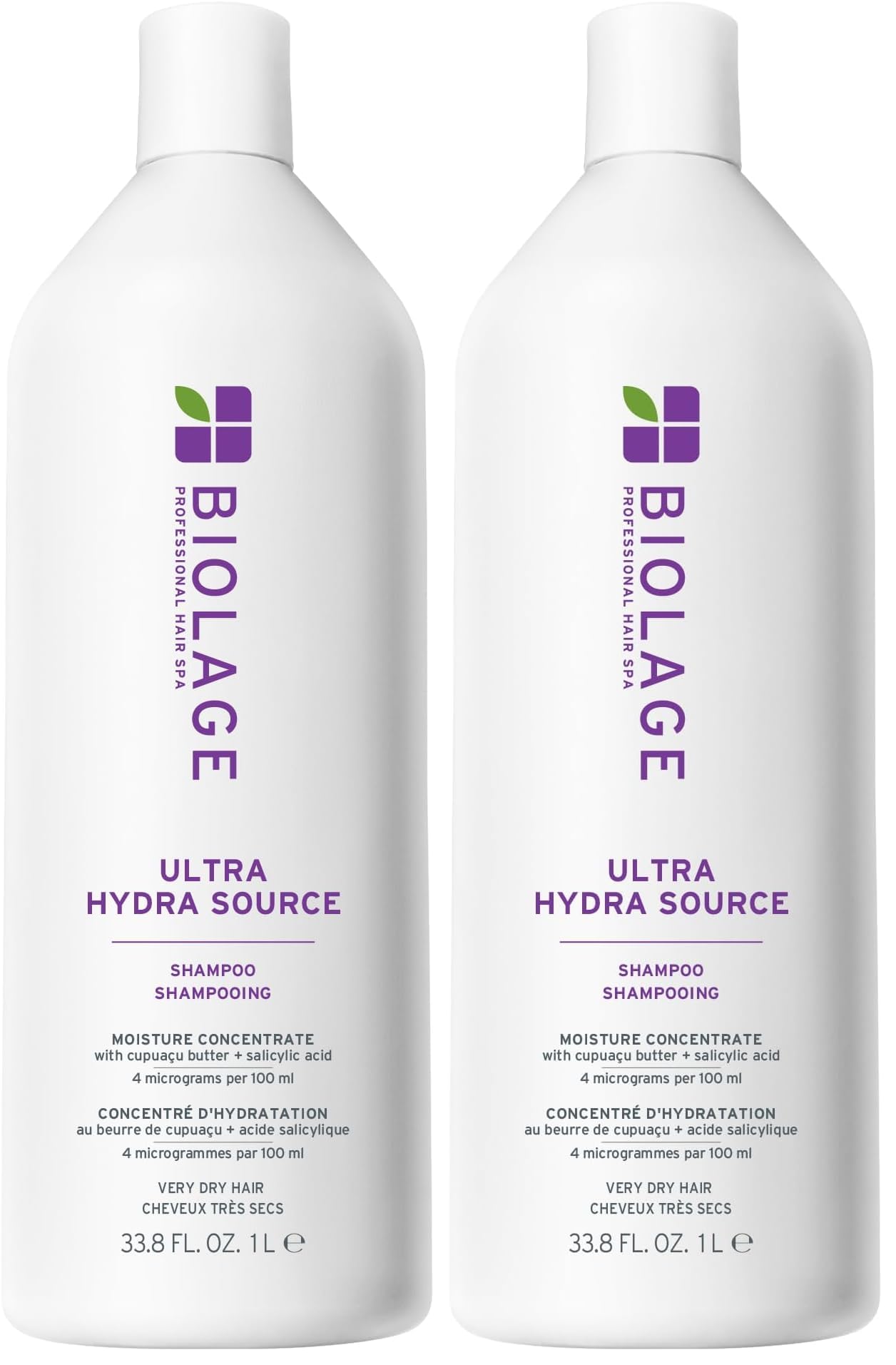 HotBiolage Ultra Hydra Source Shampoo - Deeply Moisturizes & Conditions Very Dry Hair, For Thick Hair