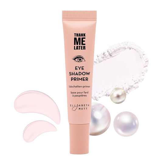 HotElizabeth Mott Thank Me Later Eye Primer, 10g | Eye Primer for Oily Lids, Crease-Free, Long-Lasting Eyeshadow Base, Smudge-Proof, Lightweight, Cruelty-Free