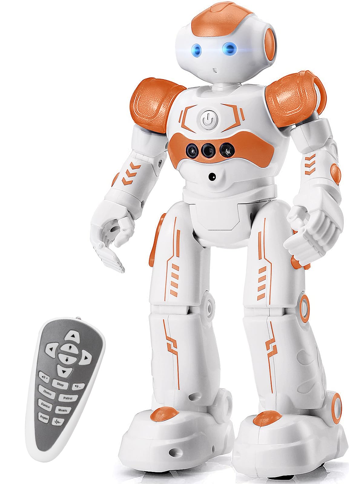 Hot KingsDragon RC Robot Toys for Kids, Gesture & Sensing Programmable Remote Control Smart Robot for Age 3 4 5 6 7 8 Year Old Boys Girls Birthday Gift Present