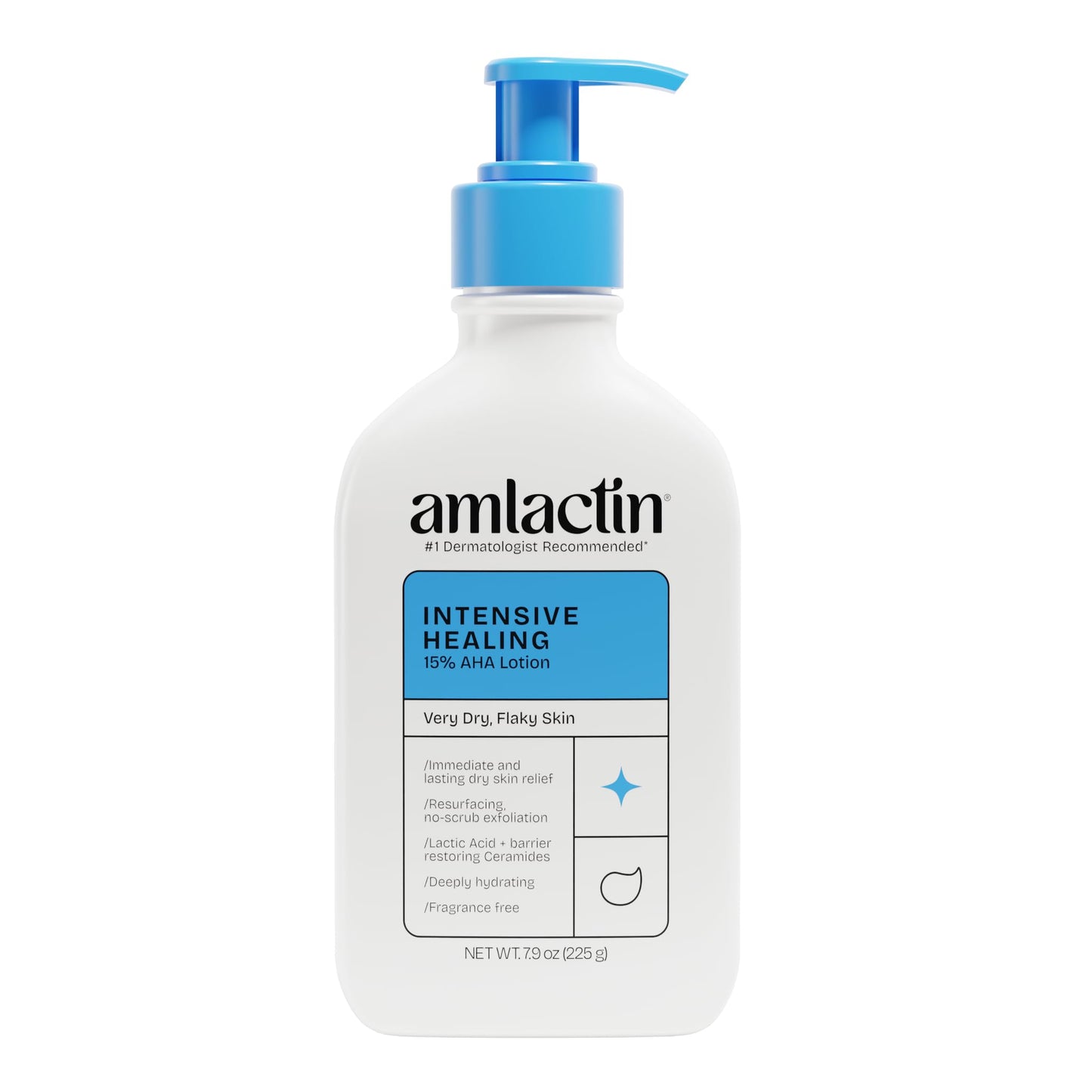HotAmLactin Intensive Healing Body Lotion, 15% Lactic Acid, 7.9 oz