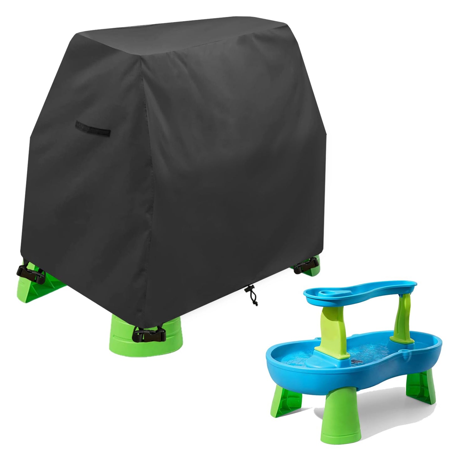 HotKids Water Table Cover Fit Rain Showers Splash Pond Water Table,Waterproof Dust Proof Anti-UV Outdoor Toys Cover-Cover only