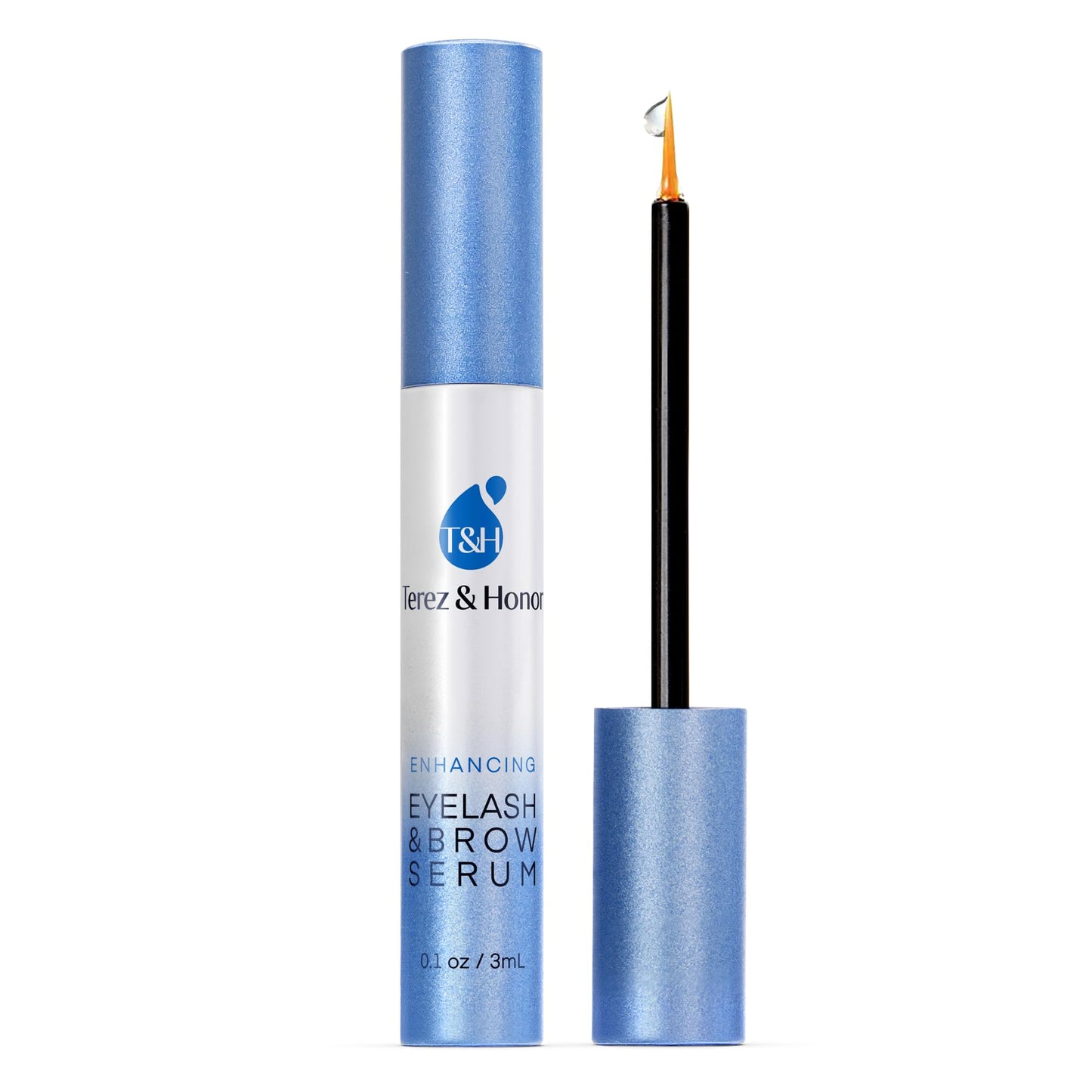 HotAdvanced Eyelash Serum for Thicker, Longer Eyelashes and Eyebrows - Grow Luscious Lashes with Brow Enhancer (3mL)