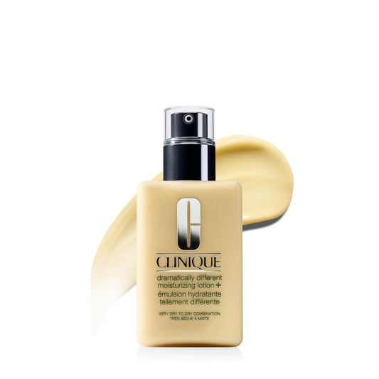 HotClinique Dramatically Different Moisturizing Lotion+ | Hydrating Face Moisturizer With Glycerin and Urea | Strengthens Skin Barrier | Step 3 in 3-Step Skin Care Routine