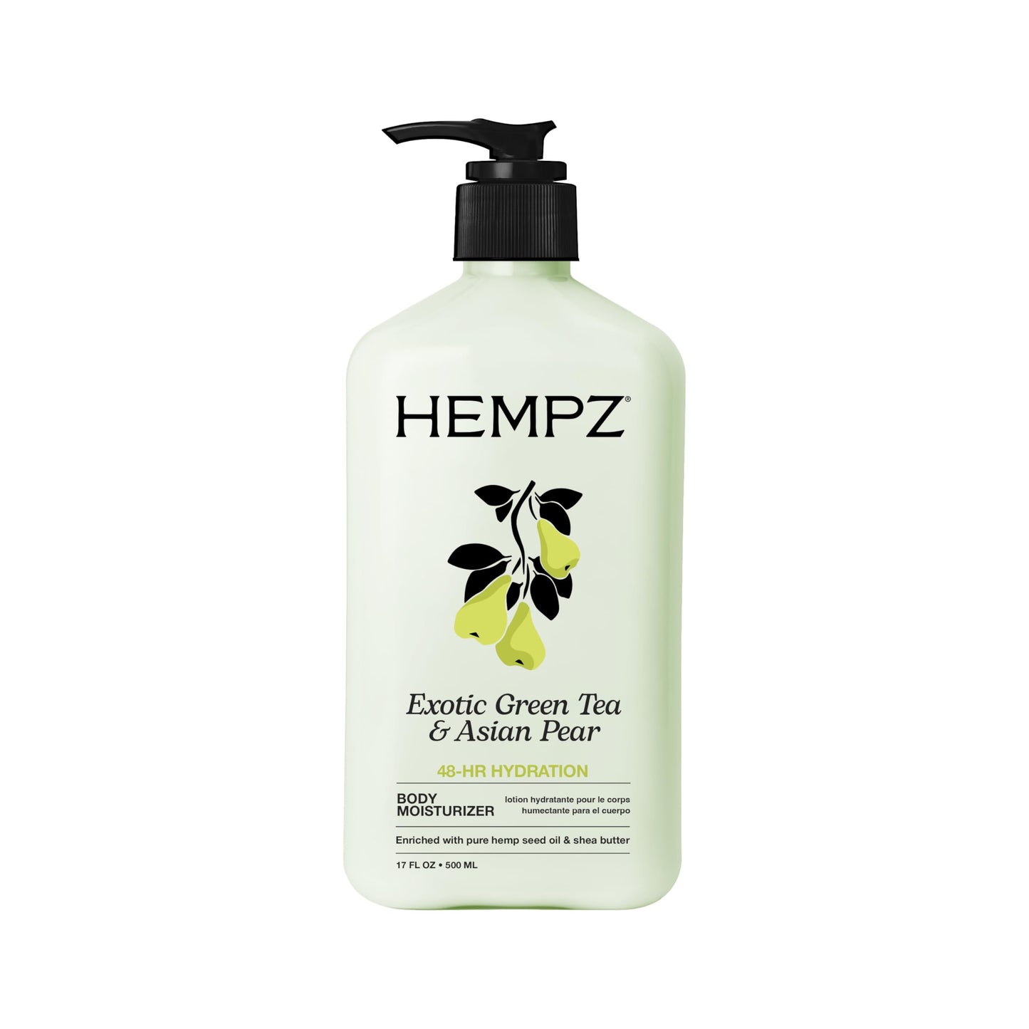 HotHEMPZ Body Lotion - Sweet Pineapple and Honey Melon - Daily Moisturizing Cream - 17oz