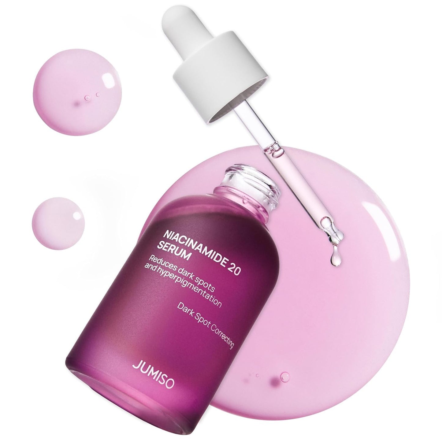 HotJUMISO 20% Niacinamide Dark Spot Correcting Serum for Face, 1.35 fl oz | TXA, Glutathione, Hexylresorcinol & Centella – Pore Care, Post-Blemish Marks, Glass Skin, Fragrance-Free