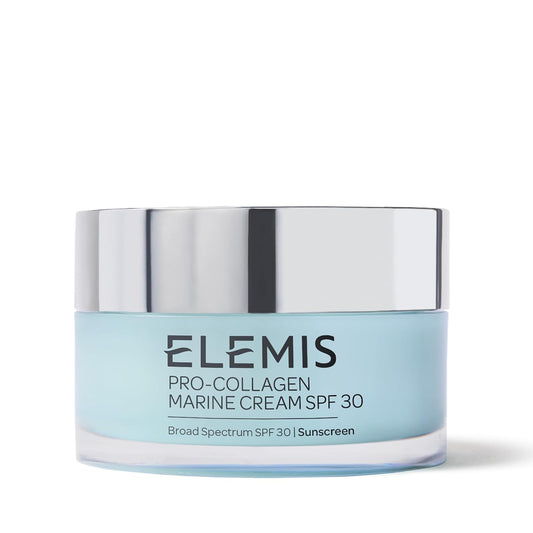 HotELEMIS Pro-Collagen Marine Cream SPF 30, Lightweight Anti-Wrinkle Daily Facial Moisturizer