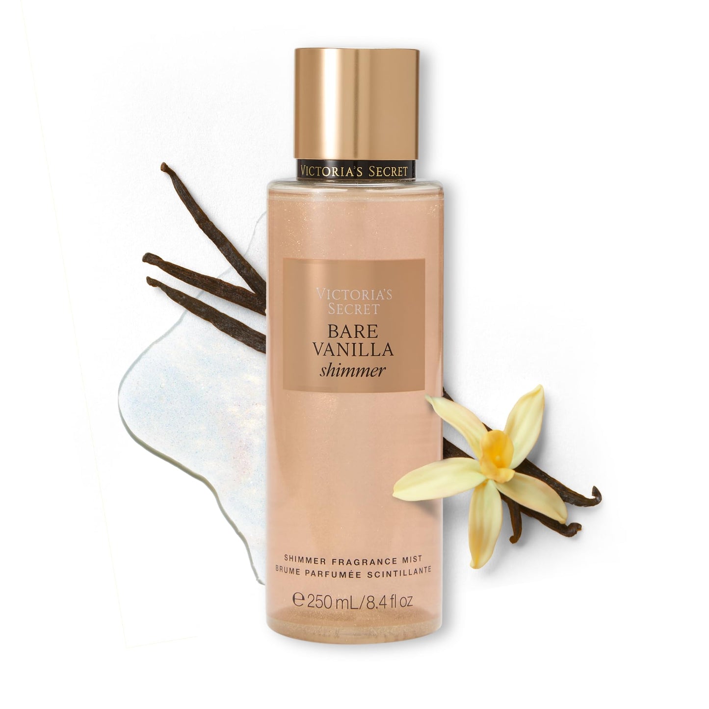HotVictoria's Secret Body Fragrance Mist, Bare Vanilla - 8.4 fl oz