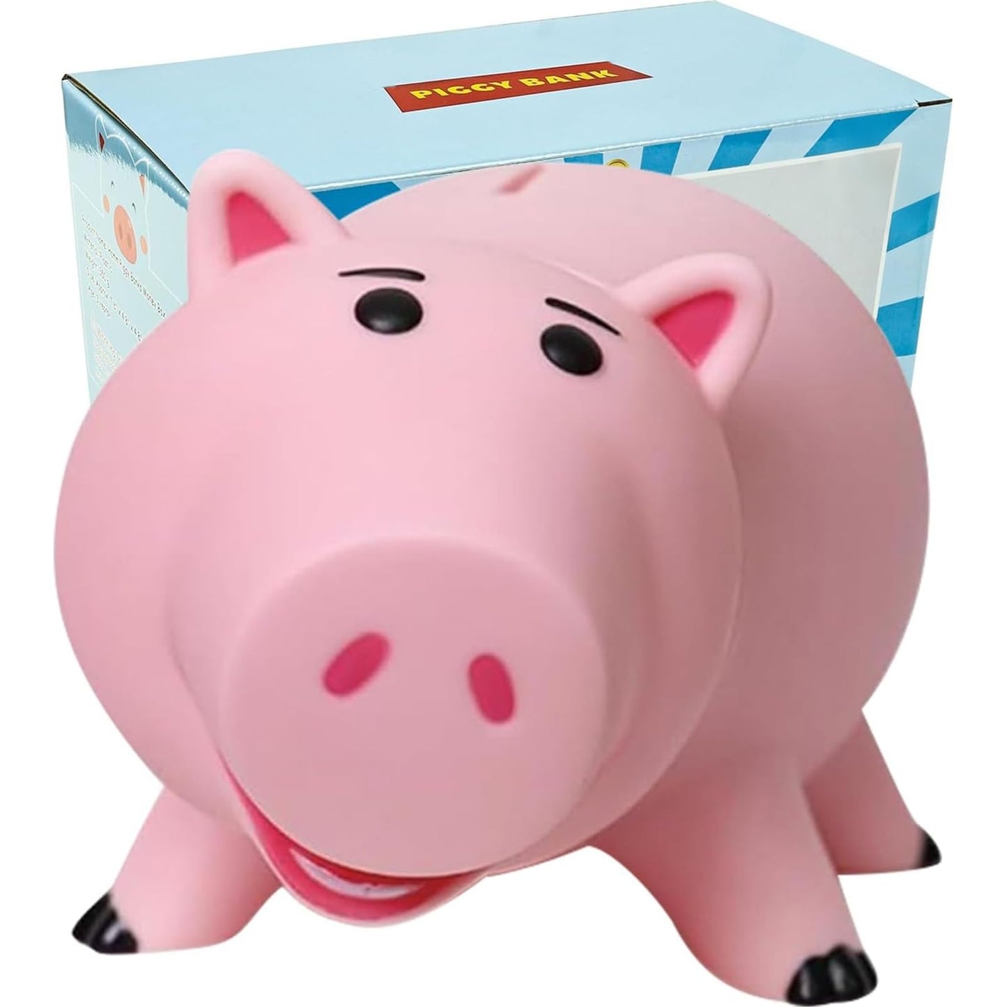 HotPiggy Bank Unbreakable Cute Pink Pig Money Bank Plastic Saving Coin Bank for Kids Christmas Birthday Gift