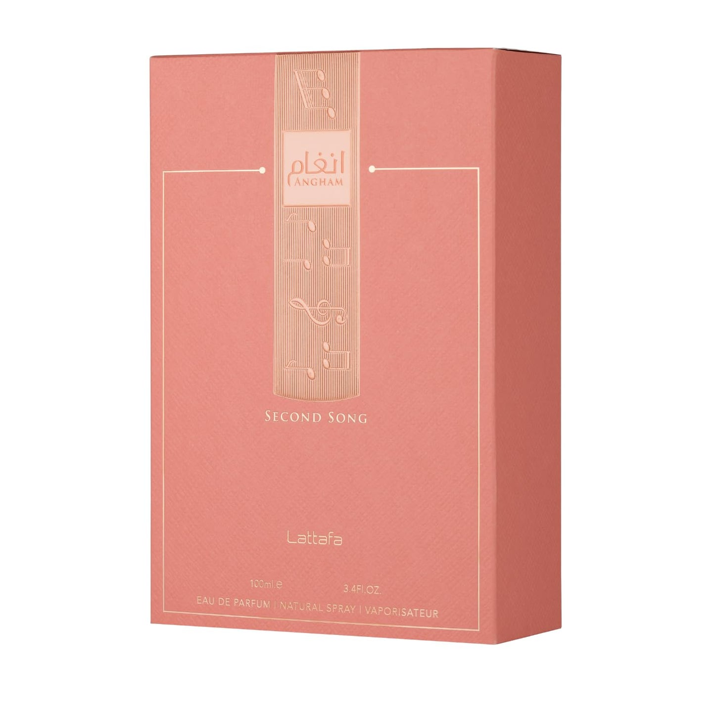 Hot Lattafa Angham Second Song Eau de Parfum 100ml – Unisex Oriental Vanilla Fragrance, Long-Lasting Sweet & Creamy Scent