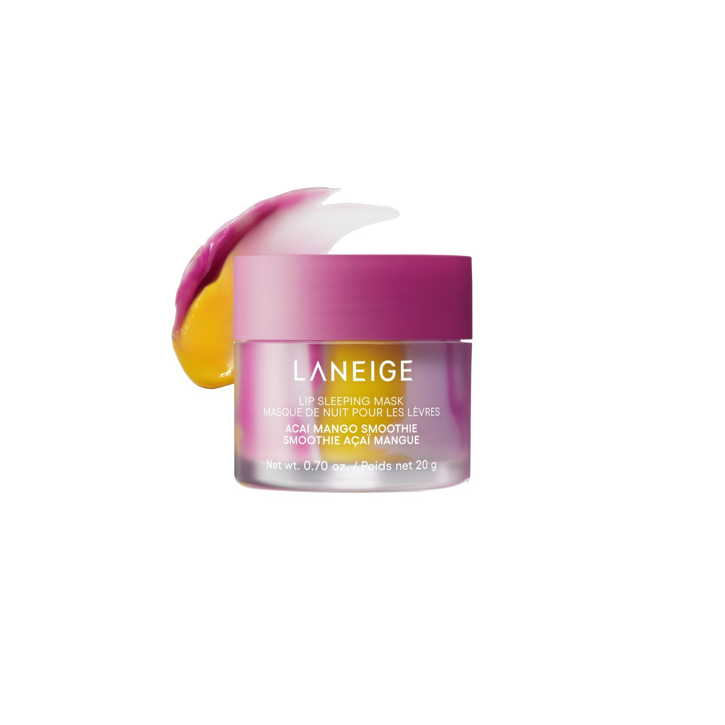 HotLANEIGE Lip Sleeping Mask: Korean Overnight Treatment For Dry Lips | Hydrating & Nourishing Overnight Lip Treatment Mask with Vitamin C, Shea & Murumuru Seed Butter | Now Build Your Own Bespoke Swirl
