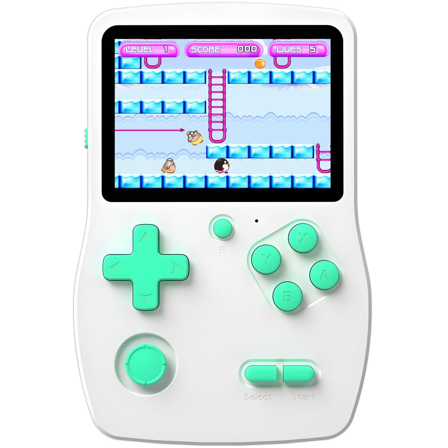 Hot 32 Bit Handheld Games for Kids Preloaded 139 Video Games, Portable Video Gaming Player with 3.0" IPS Screen and Rechargeable Battery, Mini Travel Games Electronic Gifts Toys for Boys Girls, Blue