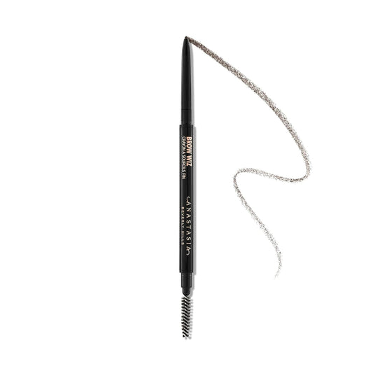 HotAnastasia Beverly Hills Brow Wiz - Ultra-Slim Retractable Eyebrow Pencil for Hair-Like Strokes, Natural Precision Definition, Longwear Waterproof Smudge-Proof for Filling & Shaping Brows