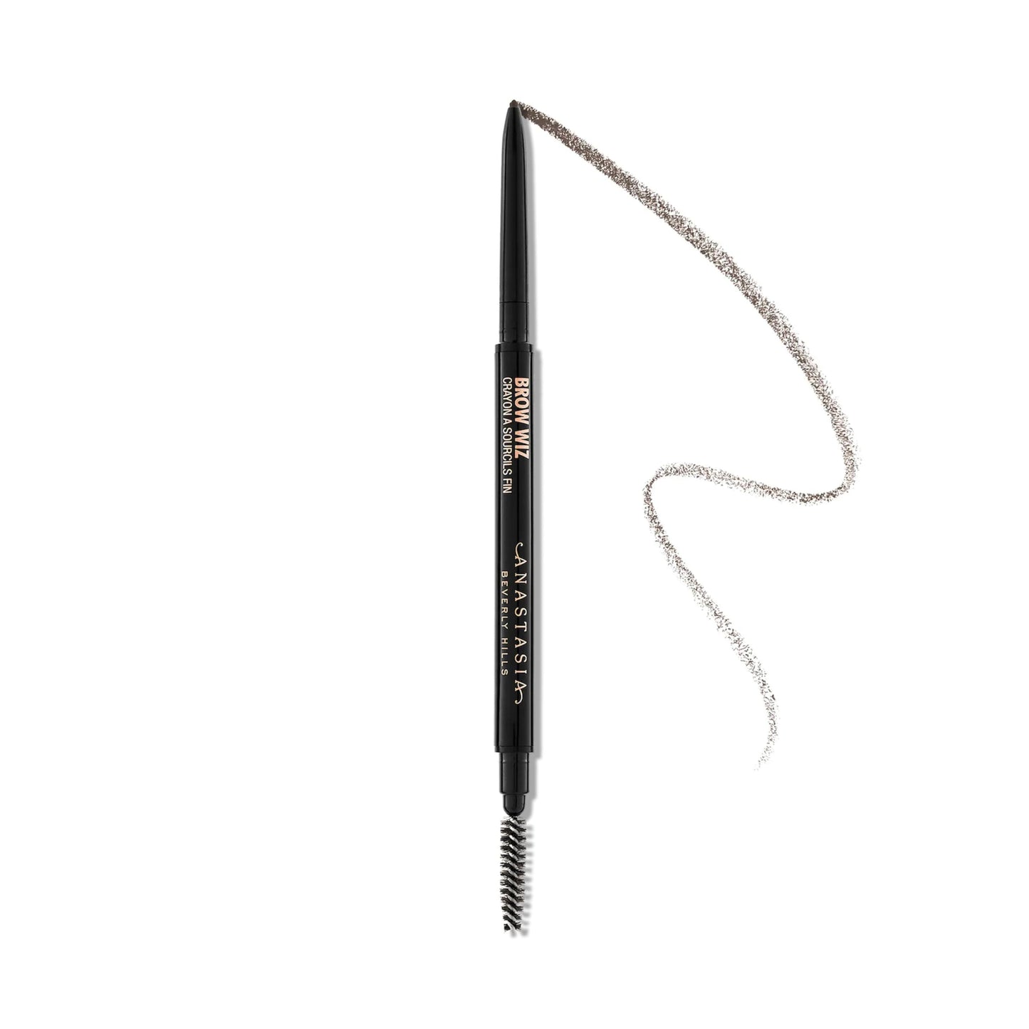 HotAnastasia Beverly Hills Brow Wiz - Ultra-Slim Retractable Eyebrow Pencil for Hair-Like Strokes, Natural Precision Definition, Longwear Waterproof Smudge-Proof for Filling & Shaping Brows