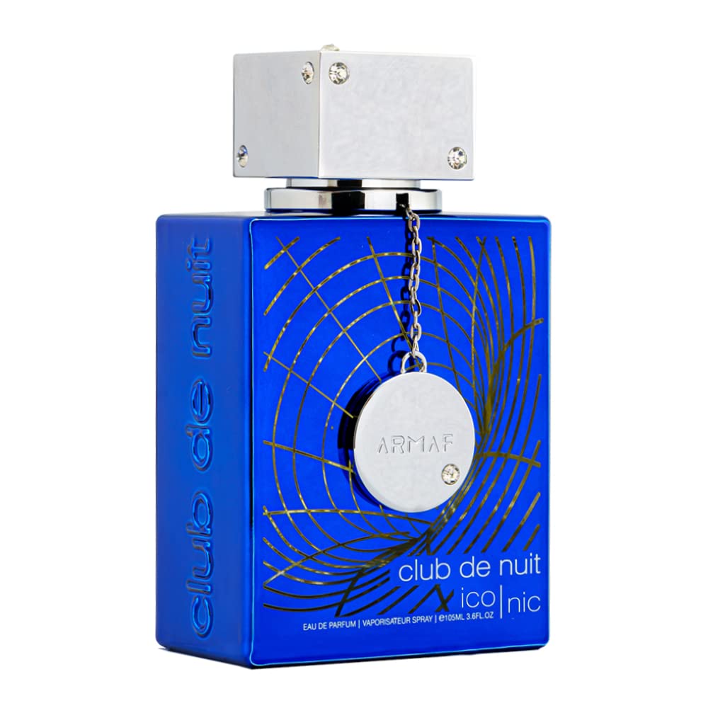Hot Armaf Club de Nuit Blue Iconic for Men Eau de Parfum Spray, 3.6 Ounce