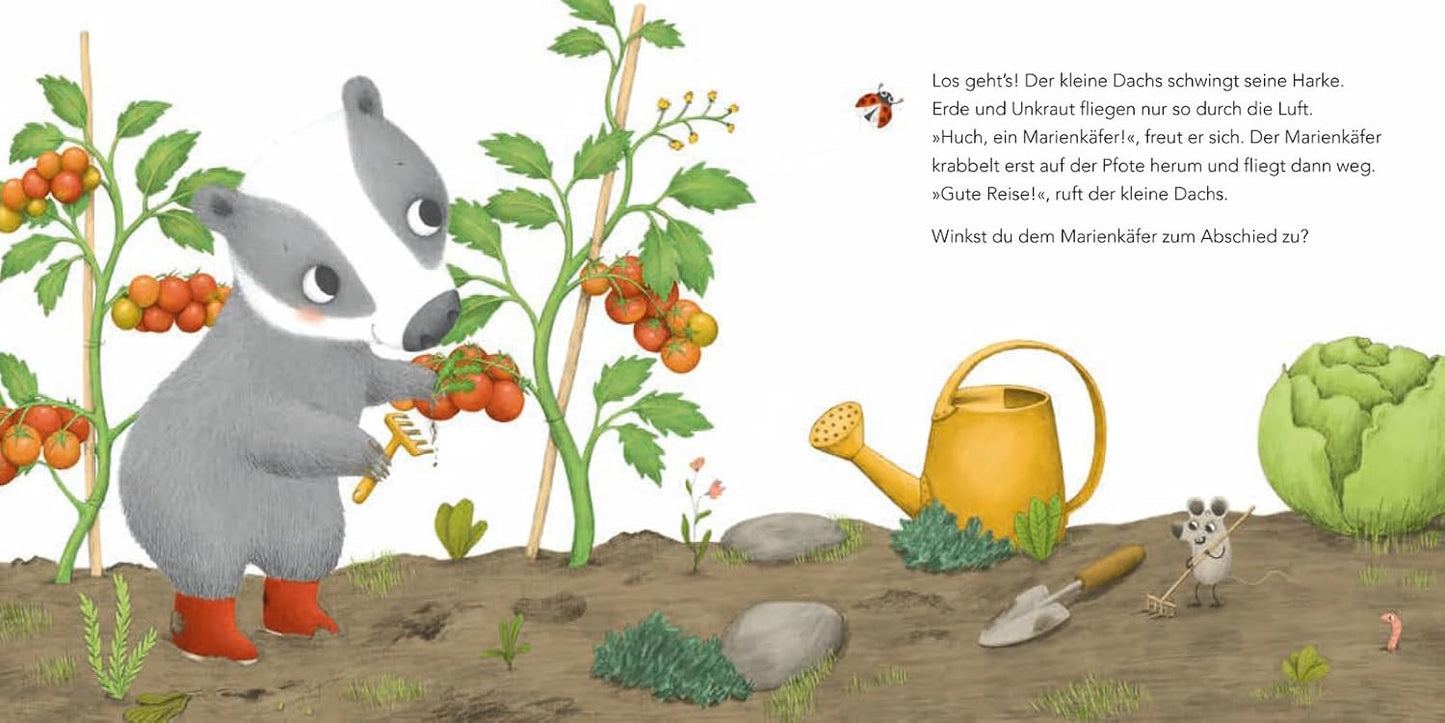 Hot "Ich hab dich lieb", sagt der kleine Dachs: Niedliche Mitmach-Geschichte zum Liebhaben ab 2 Jahren