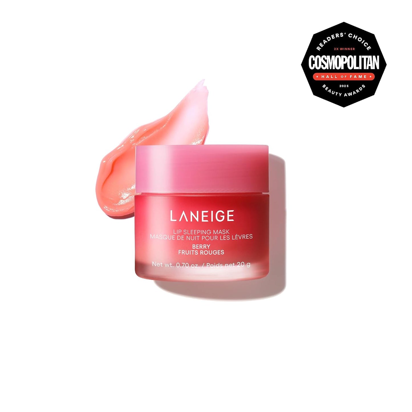 HotLANEIGE Lip Sleeping Mask: Korean Overnight Treatment For Dry Lips | Hydrating & Nourishing Overnight Lip Treatment Mask with Vitamin C, Shea & Murumuru Seed Butter | Now Build Your Own Bespoke Swirl