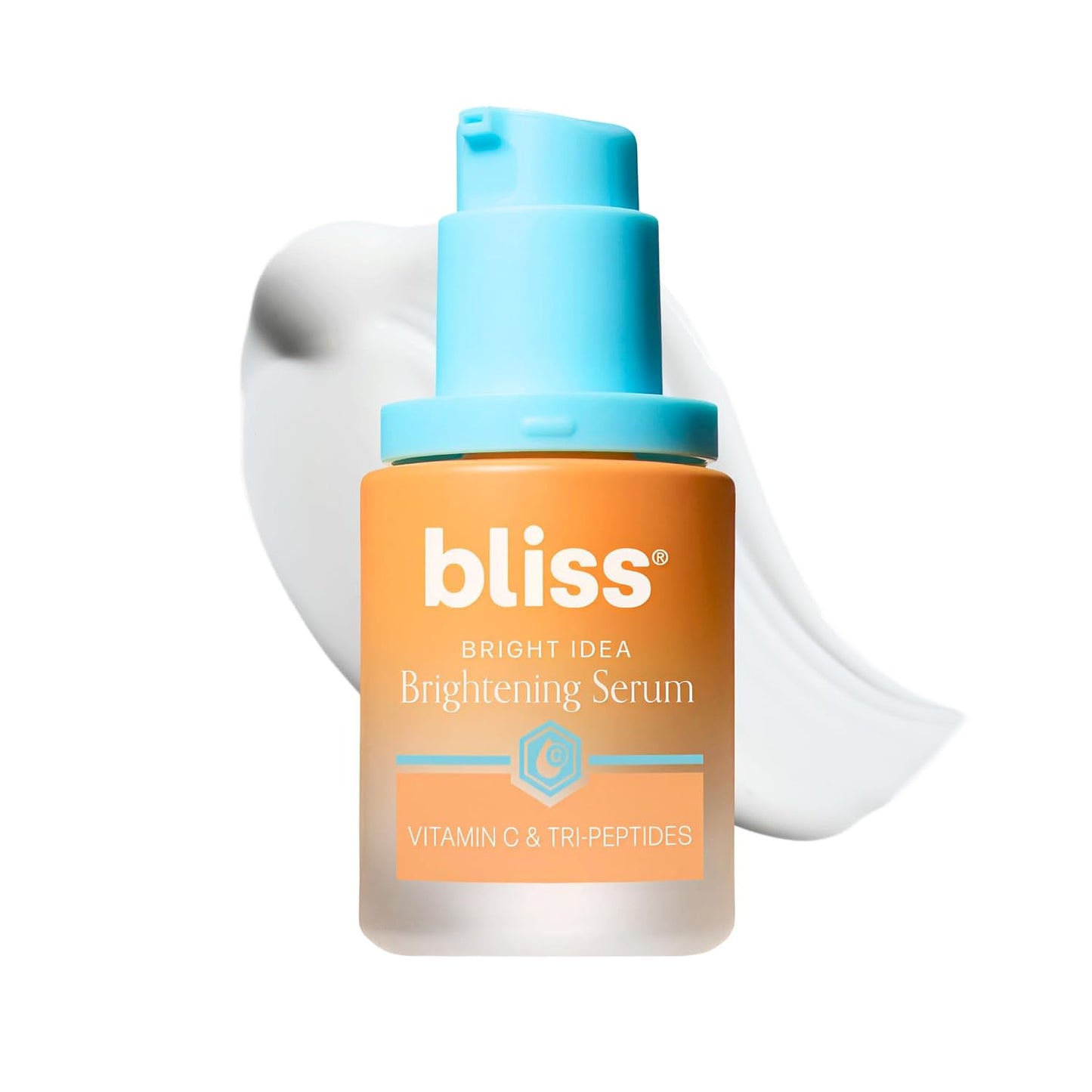 HotBliss Vitamin C + Tri-Peptide Face Serum - Stabilized Vitamin C for Dark Spots, Fine Lines & Firmness - Brightening Serum with Collegen Boosting Peptides, Hyaluronic Acid, Squalane - 1 Fl Oz