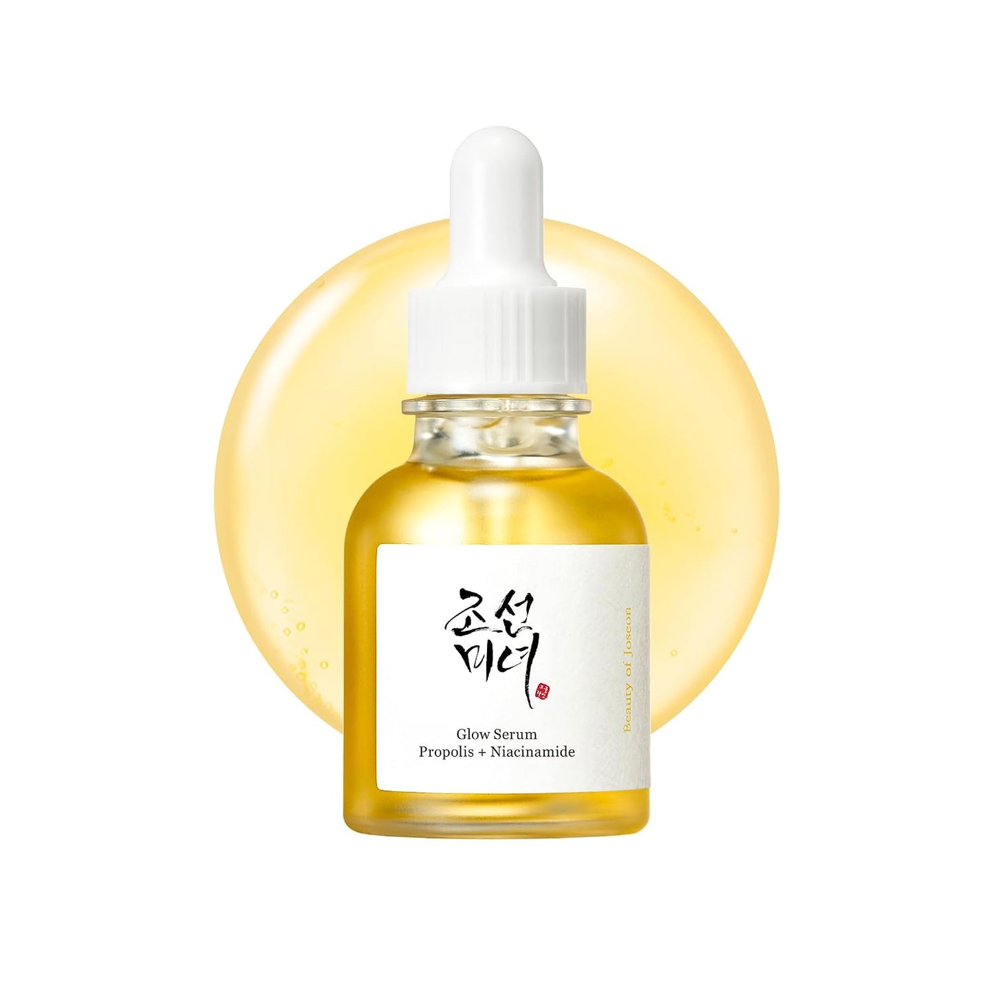 HotBeauty of Joseon Glow Serum Propolis and Niacinamide Hydrating Facial Soothing Moisturizer for Uneven Skin Tone Korean Skin Care 30ml 1 fl.oz